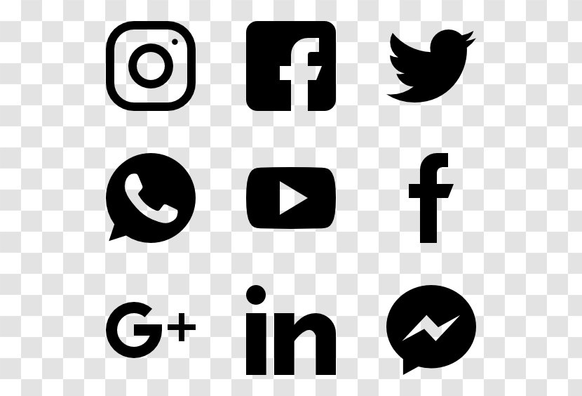 Social Media Network - Black - Do Not Conform To Morality Transparent PNG