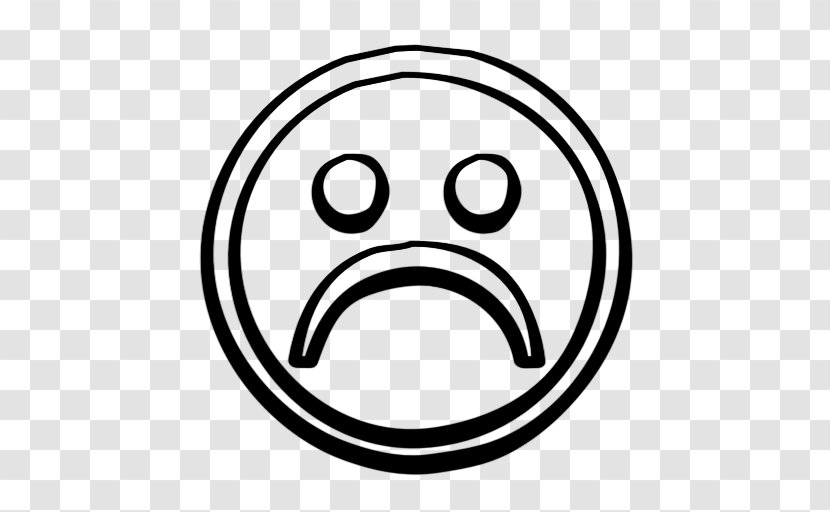 Smiley Sadness Emoticon Face - Head Transparent PNG