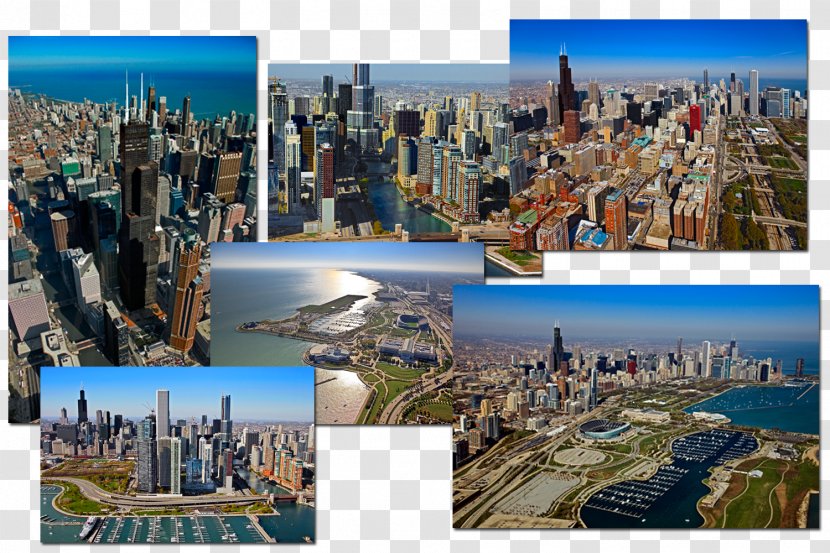 Tourism Design M Group Tourist Attraction Skyline Collage - Chicago Transparent PNG