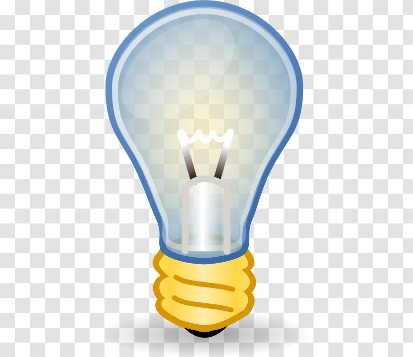 Incandescent Light Bulb Lamp Clip Art - Electricity Transparent PNG