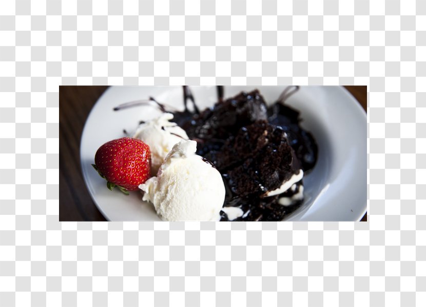 Chocolate Ice Cream Sundae Fried Cake - Vanilla Transparent PNG