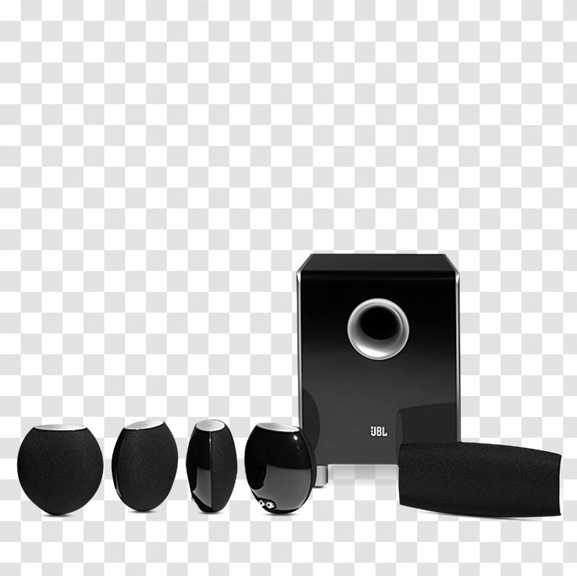 Home Theater Systems Subwoofer 5.1 Surround Sound JBL - Computer Speaker Transparent PNG