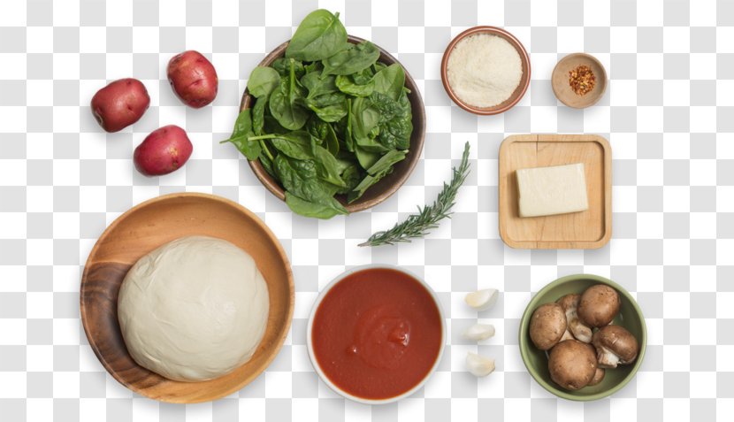 Vegetarian Cuisine Pizza Recipe Ingredient Food - Mushroom Transparent PNG