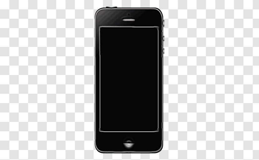 Mobile Phone Gadget Communication Device Mobile Phone Case Black Transparent PNG