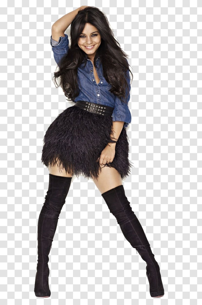 Vanessa Hudgens Gabriella Montez High School Musical Thigh-high Boots Knee-high Boot - Flower - Karen Gillan Transparent PNG