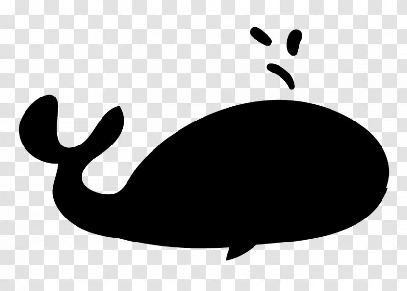 Clip Art Pattern Product Design - Silhouette - Whale Transparent PNG