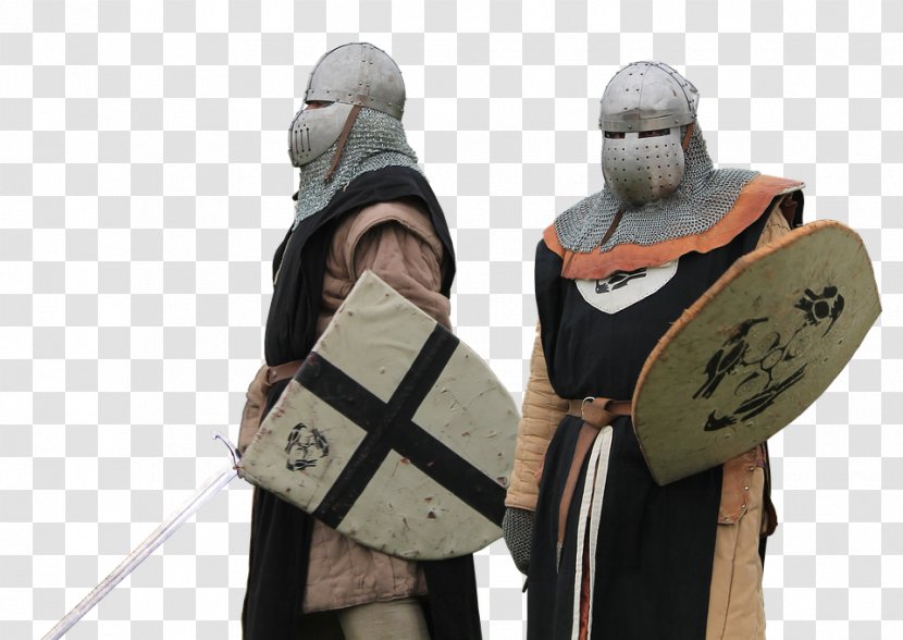 Knight Middle Ages Crusades Shield Feudalism Transparent PNG