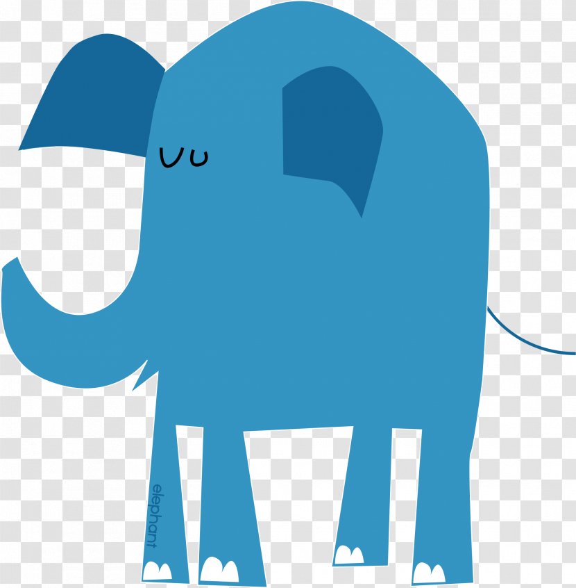 Elephant Blue Clip Art - African - Tomorrow Sign Cliparts Transparent PNG