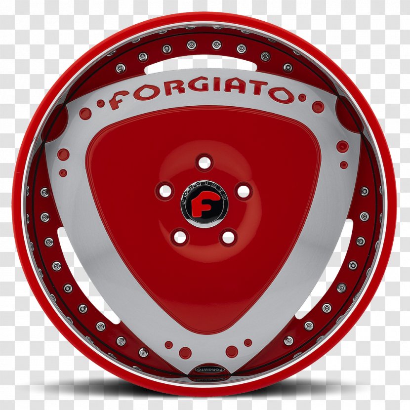 Car Wheel Rim Forgiato Audi - Vehicle - Red Lips Transparent PNG