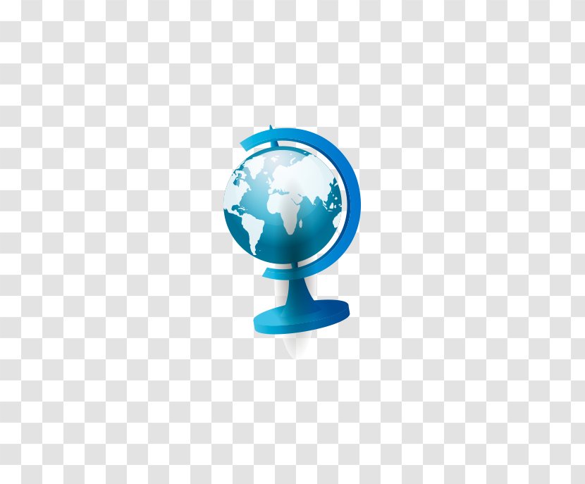 Blue Globe Transparent PNG