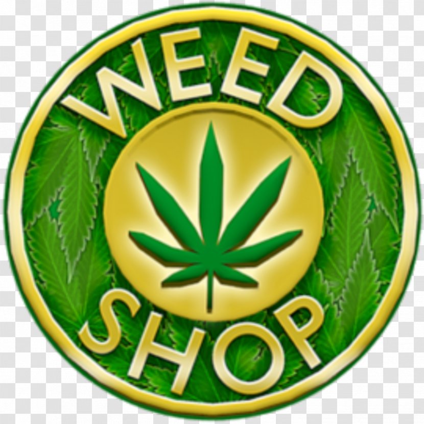Cannabis Shop Medical Hash Oil Kush - Logo Transparent PNG