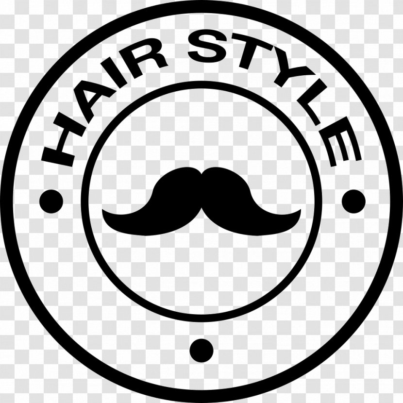 Barber Moustache Hairdresser Hairstyle Symbol Transparent PNG