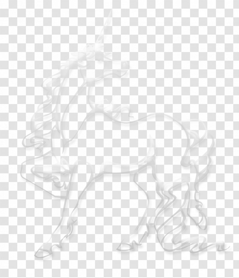 Black And White Pattern - Monochrome - Phantom Horse Transparent PNG