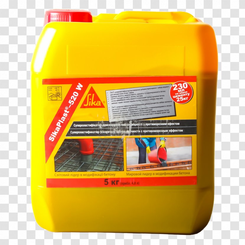 Plasticizer Concrete Building Materials Sika AG Architectural Engineering - Mortar Transparent PNG