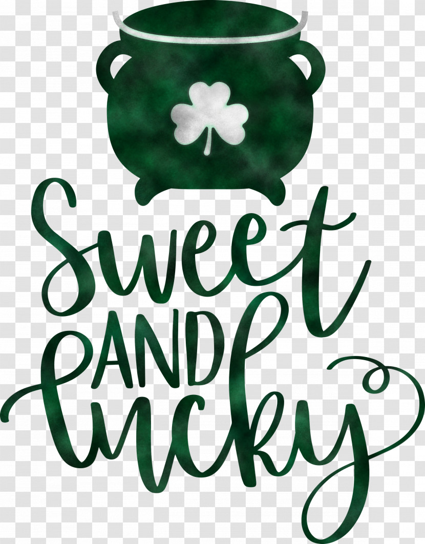 Sweet And Lucky St Patricks Day Transparent PNG