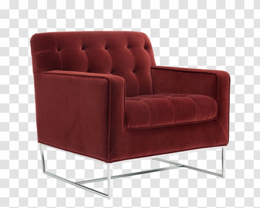 Club Chair Table Couch Living Room Transparent PNG