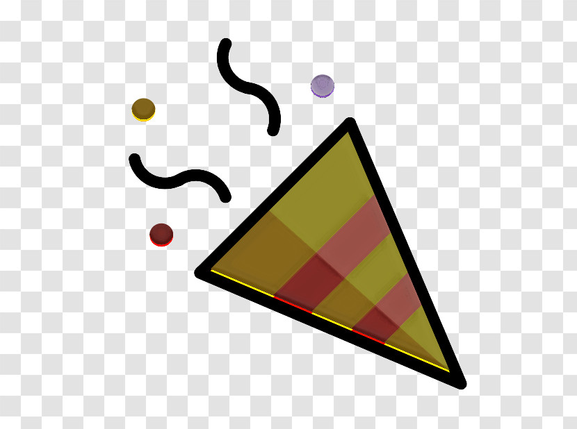 Triangle Meter Yellow Line Area Transparent PNG