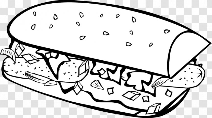 Hamburger Fast Food Soft Drink Clip Art - Sub Sandwich Cliparts Transparent PNG