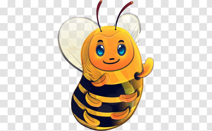 Bee Preview Icon - Resource - Bees Painted Image Transparent PNG