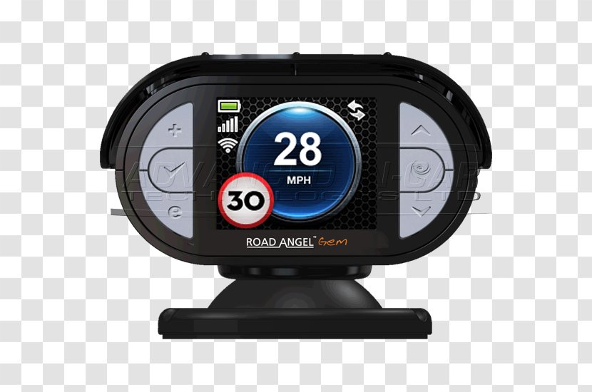 Road Angel Gem Plus Deluxe Car GPS Navigation Systems Electronics - Multimedia - Technology Speed Transparent PNG