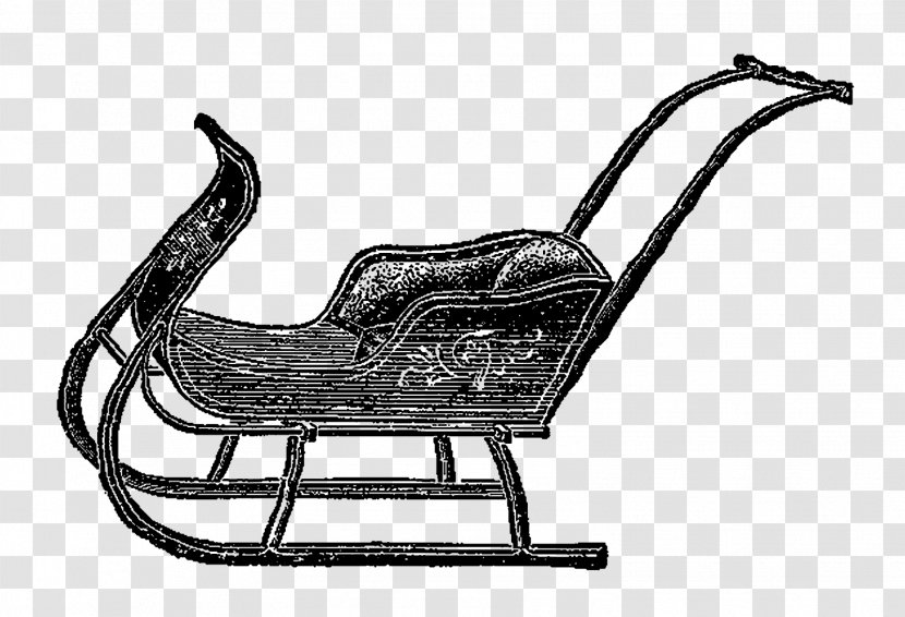 Chair Clip Art Illustration Image Sled - Royaltyfree Transparent PNG