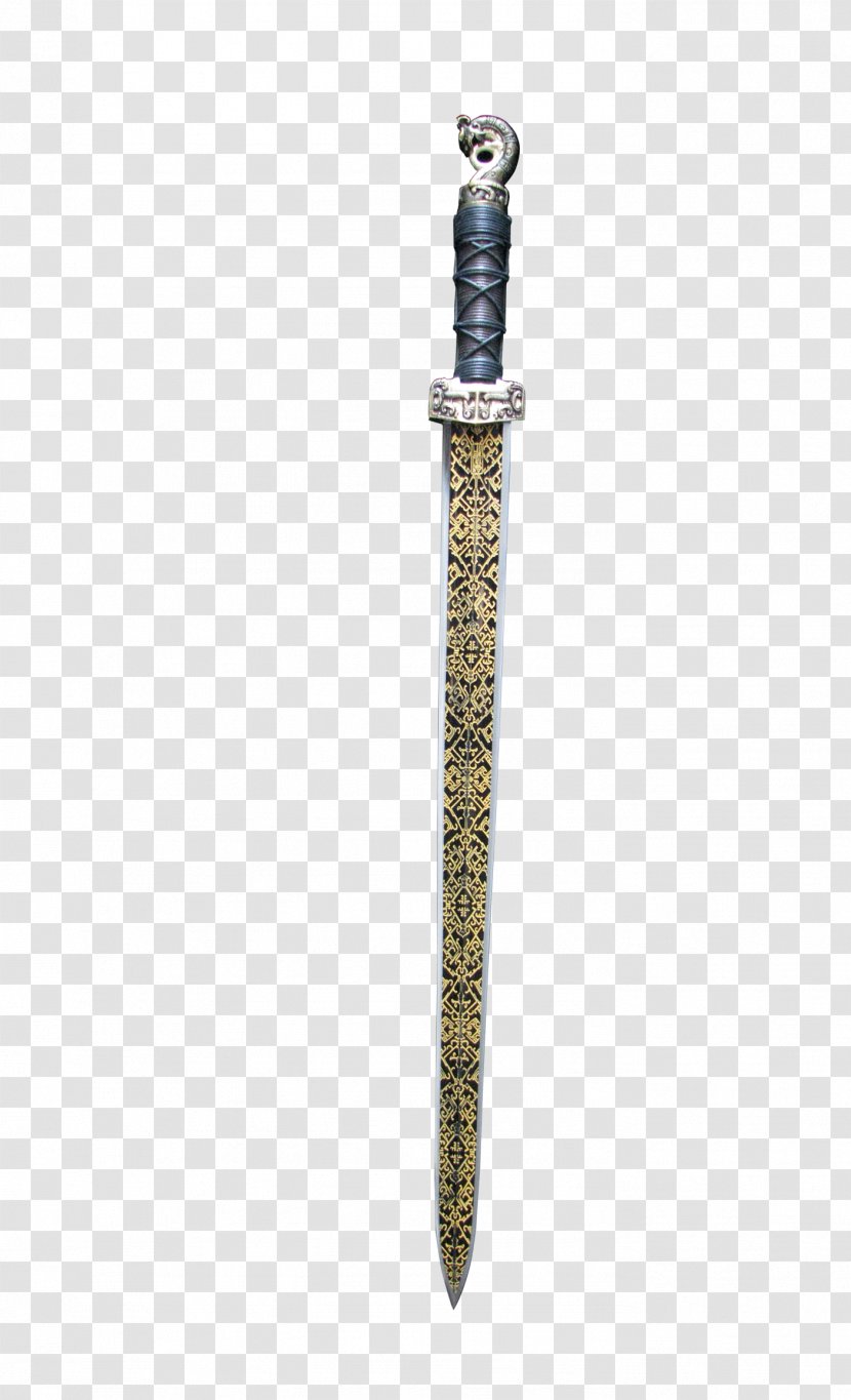 Dagger Pen Metal - Traditional Sword Transparent PNG