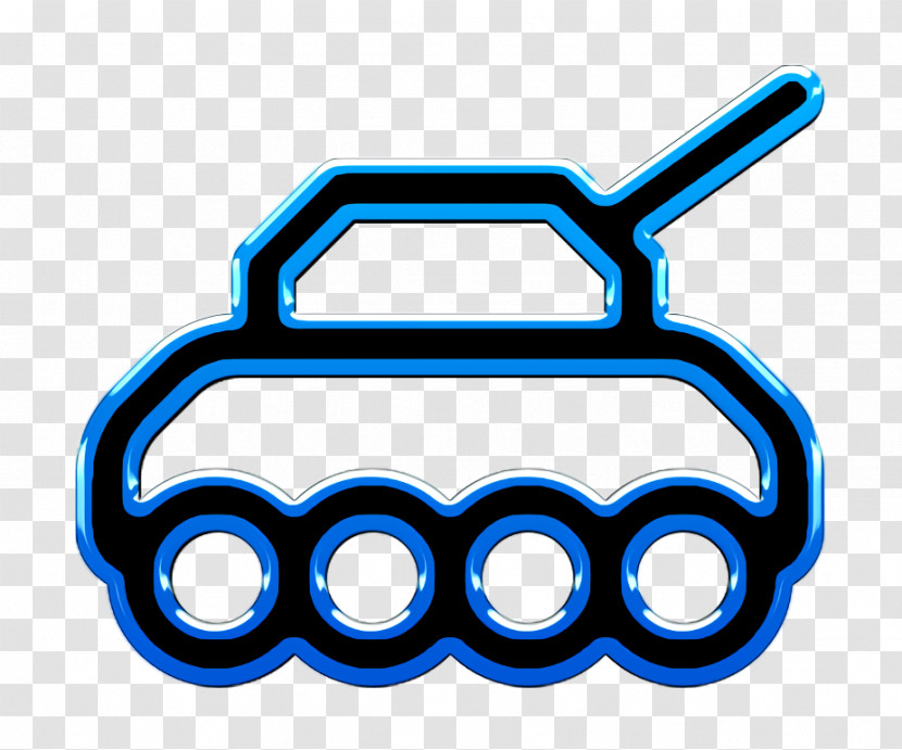 Tank Icon Military Outline Icon Transparent PNG