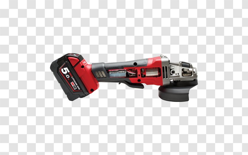 Angle Grinder Grinding Machine Milwaukee Electric Tool Corporation Cordless - Polishing Power Tools Transparent PNG