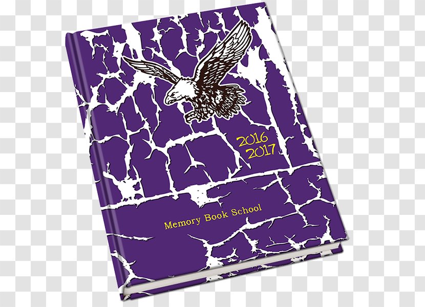 School Yearbook Student Book Cover - Violet Transparent PNG