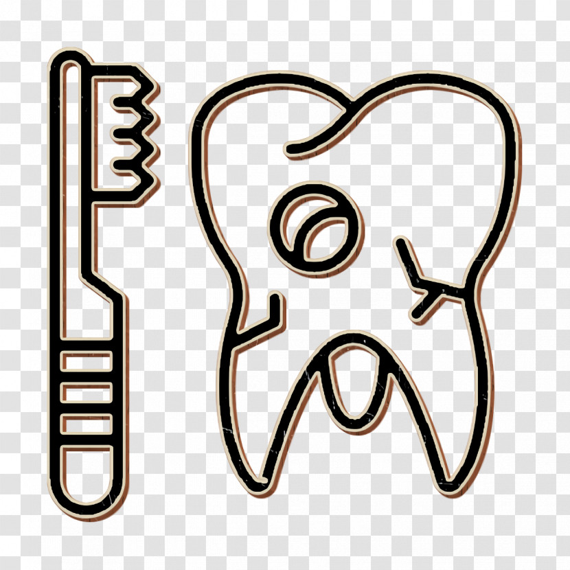 Broken Tooth Icon Tooth Icon Dentistry Icon Transparent PNG