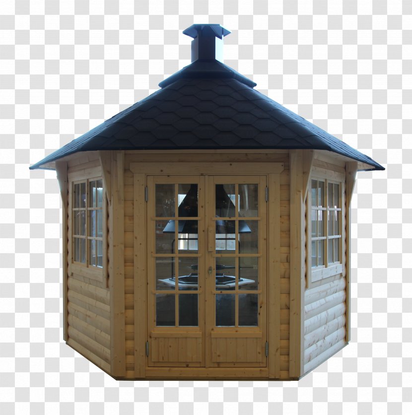 Shed Building Log Cabin Roof House - Gazebo Home Transparent PNG