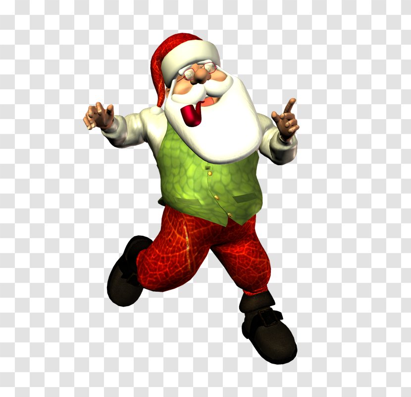 Santa Claus Christmas Ornament Transparent PNG