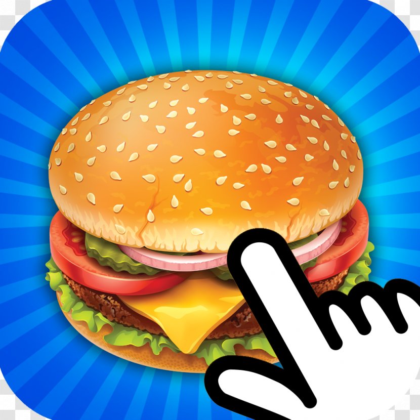 Hamburger Cheeseburger Fast Food Veggie Burger Hot Dog - Menu - Logo Transparent PNG