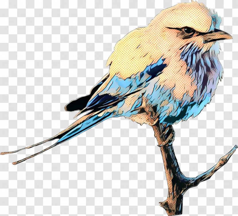 Bird European Roller Lilac-breasted Clip Art - Bluebirds Transparent PNG
