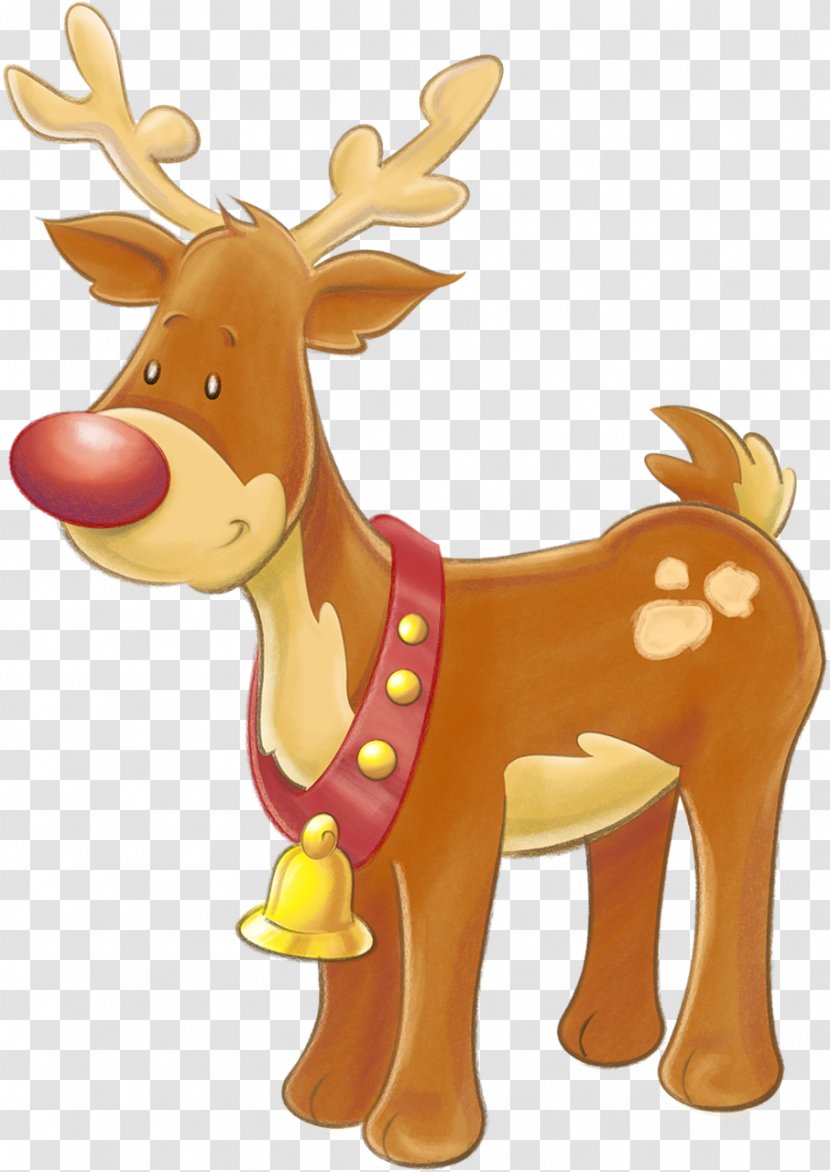Rudolph Santa Claus Christmas Teacher Literacy - Reindeer Transparent PNG