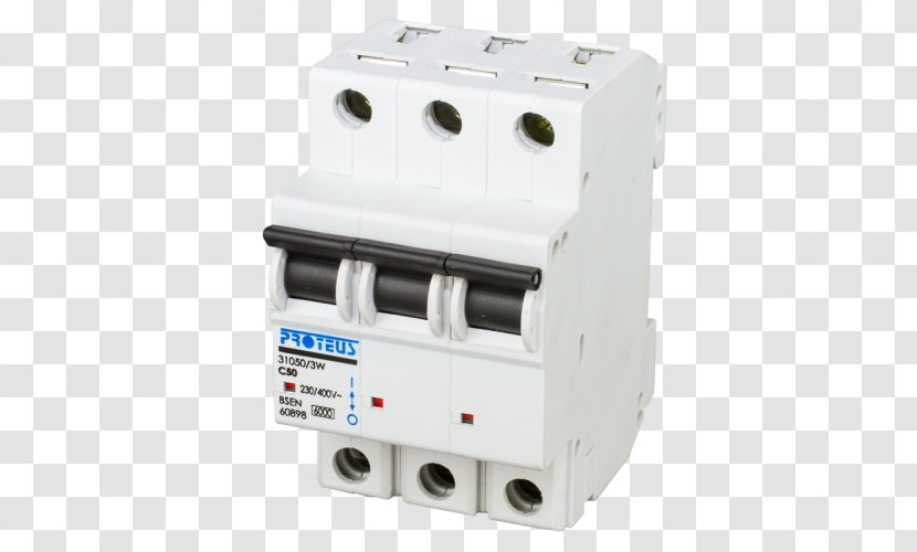 Circuit Breaker Distribution Board Switchgear Three-phase Electric Power Electricity - Stock - Earth Leakage Transparent PNG