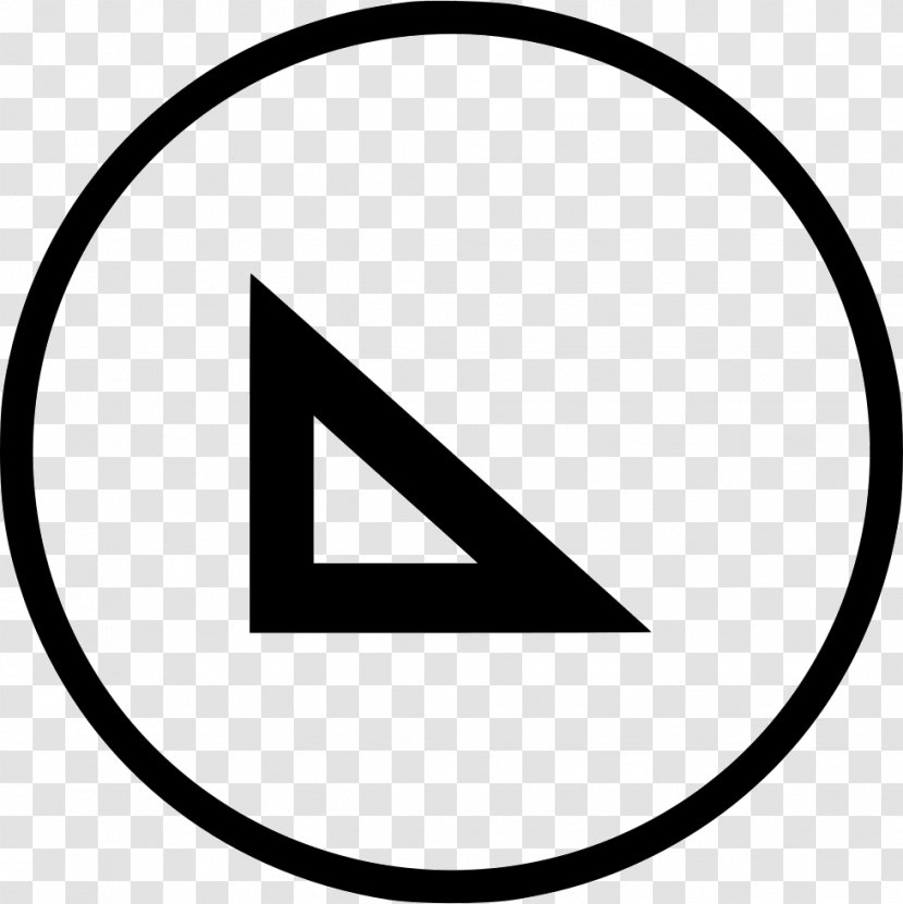 Circle Triangle White Clip Art - Symbol Transparent PNG