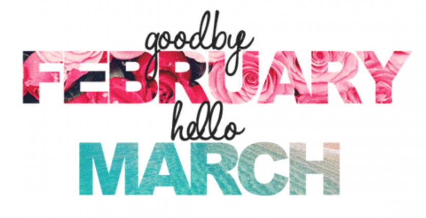 February March Tenor - Blog - Goodbye Transparent PNG