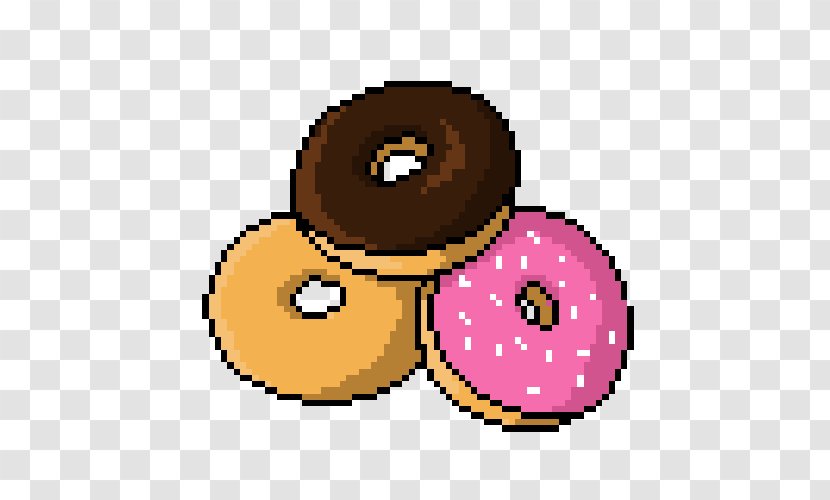 Donuts Pixel Art Animated Film - 8bit Color Transparent PNG