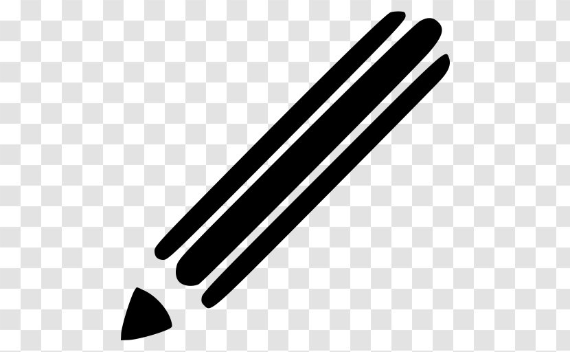 Pencil Drawing Icon Design Transparent PNG