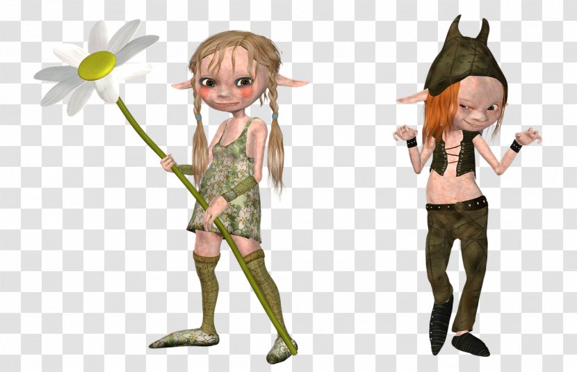 Fairy Tale Elf Pixie - Figurine Transparent PNG