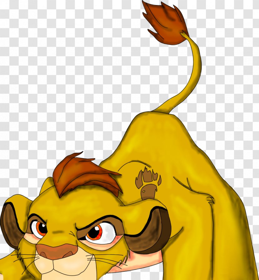 Lion Big Cat Mammal - Cartoon Transparent PNG