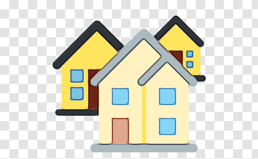 Property Real Estate Home House Line - Roof Transparent PNG