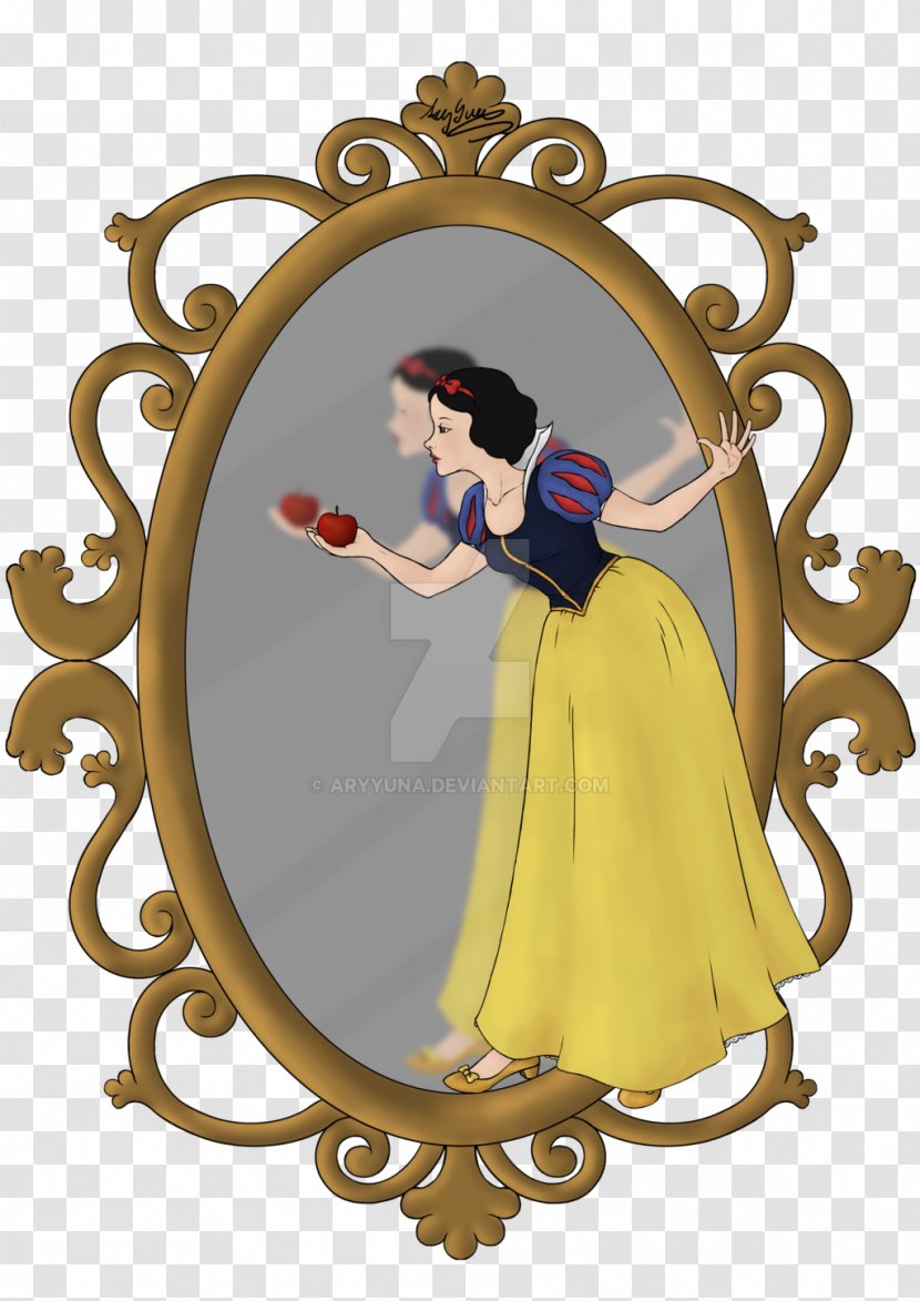 Cartoon Picture Frames Character Fiction - Princess Mirror Transparent PNG