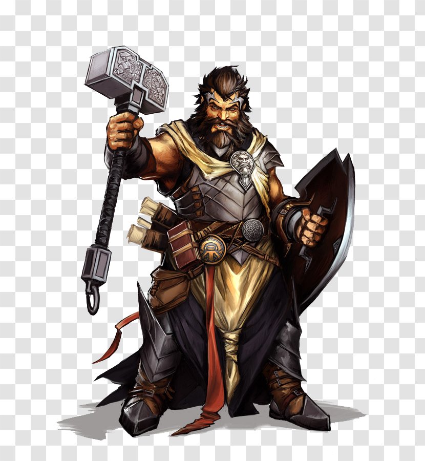 Dungeons & Dragons Pathfinder Roleplaying Game Cleric Dwarf D20 System Transparent PNG