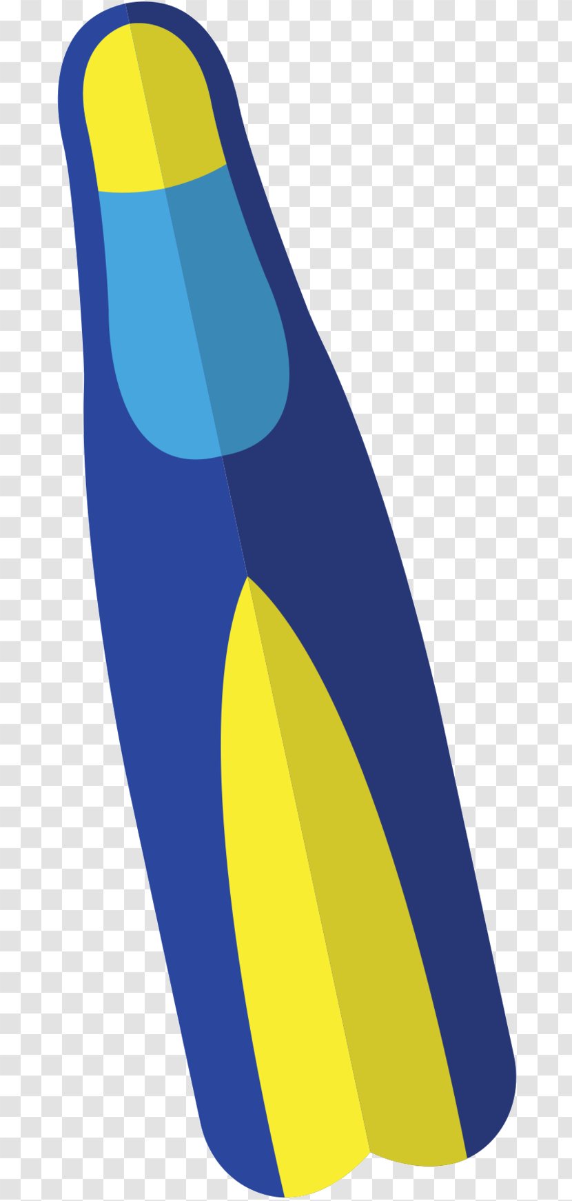 Clip Art Product Design Beak Line - Yellow - Cobalt Blue Transparent PNG