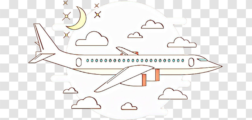 Airplane Airline Air Travel Airliner Aircraft Transparent PNG