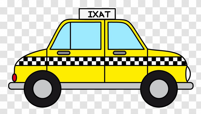 New York City - Yellow Cab - Car Vehicle Transparent PNG