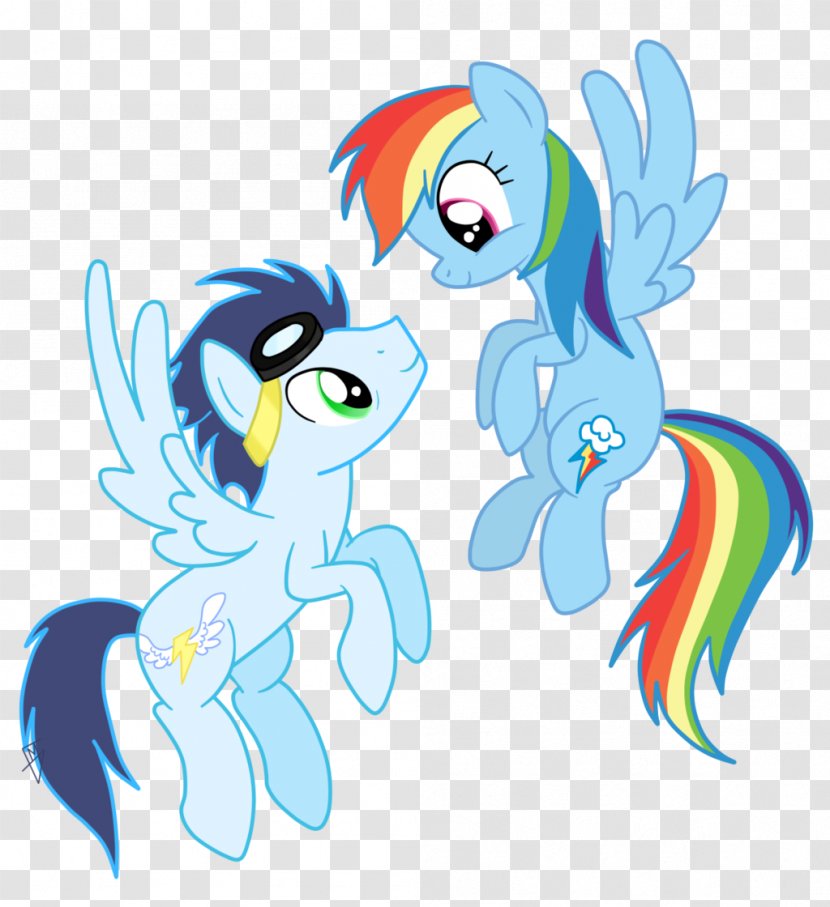 Rainbow Dash My Little Pony Rarity Spike - Cartoon - Vector Wedding Couple Transparent PNG