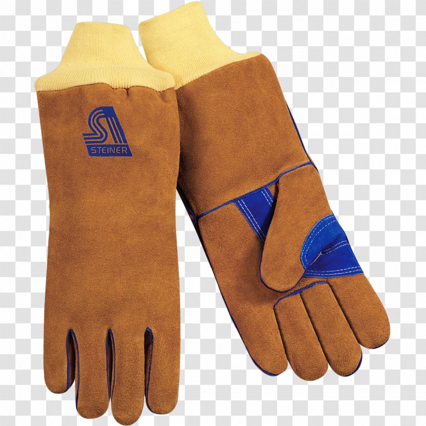 Glove Shielded Metal Arc Welding Gas Kevlar - Safety - Cowhide Transparent PNG